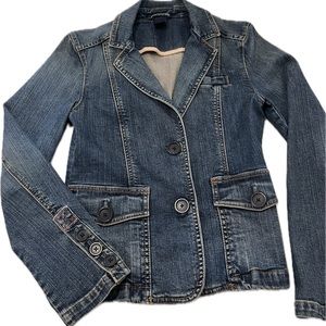 Gap Denim Blazer Size 4